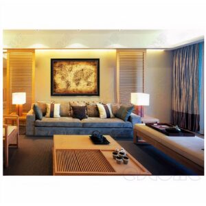 Affiche - Mappemonde Ancienne