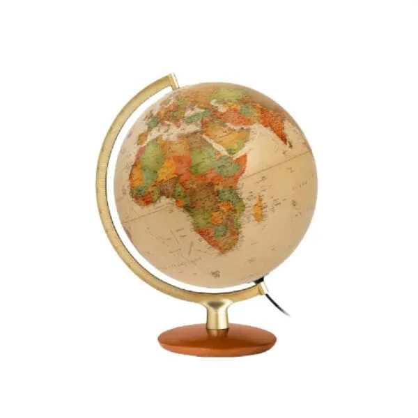 Ancien Globe Terrestre - Mappemonde