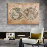 Ancienne Mappemonde - Globe