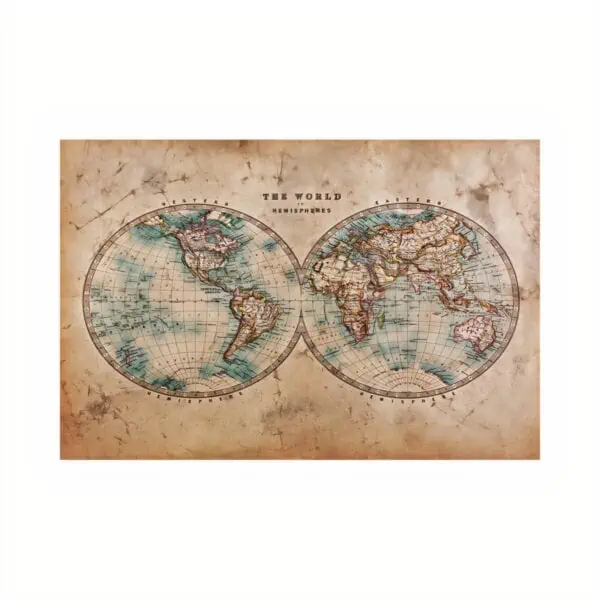 Ancienne Mappemonde - Globe