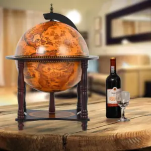 Antique - Globe Bar