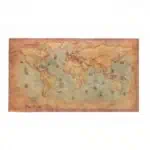 Carte Mappemonde - Ancienne