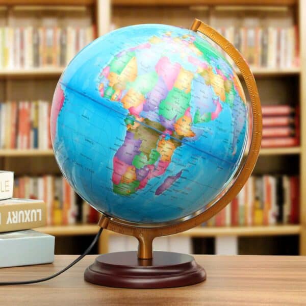 Globe Mappemonde - Lumineux