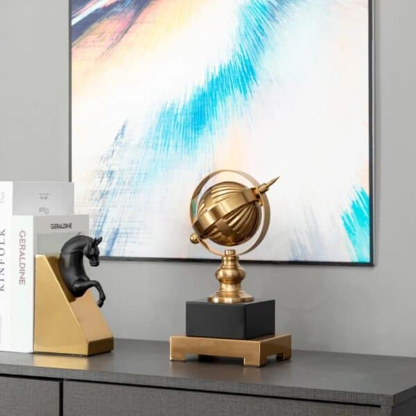 Globe Métal - Doré
