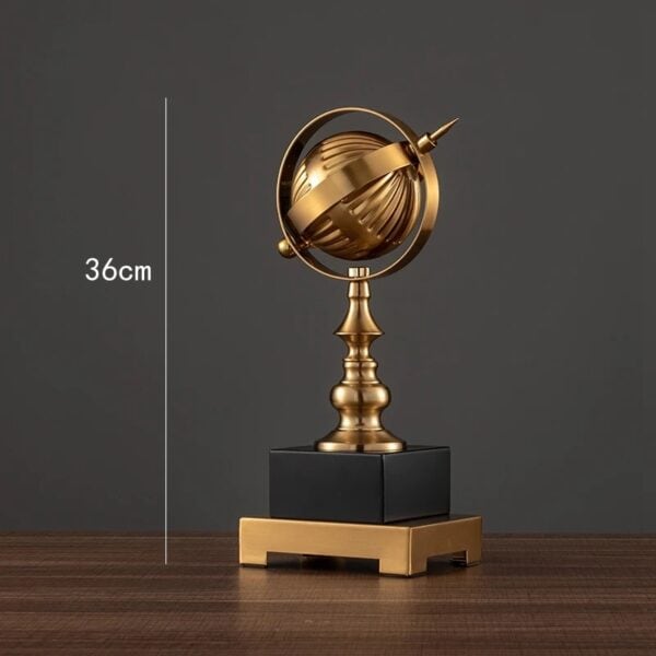 Globe Métal - Doré