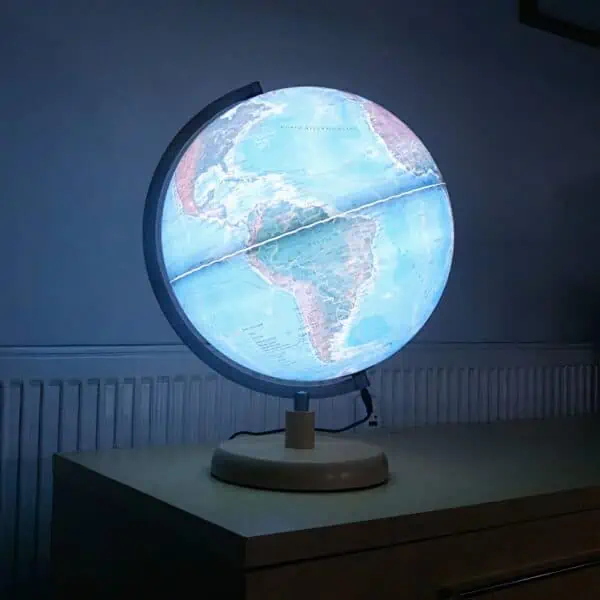 Globe Terrestre - Design Lumineux