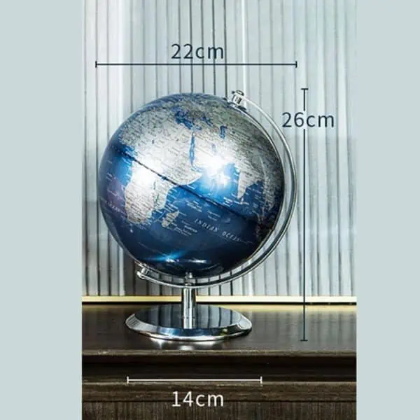 Globe Terrestre - Design Sur Pied