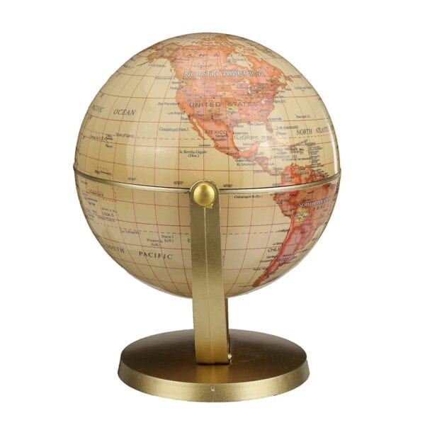 Globe Terrestre - Doré