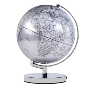 Globe Terrestre - Gris