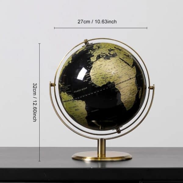 Globe Terrestre - Jaune