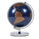 Globe Terrestre - Marron Bleu