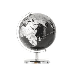 Globe Terrestre - Noir et Blanc