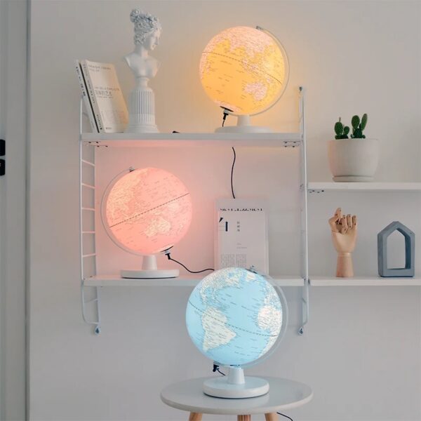 Globe Terrestre - Rose