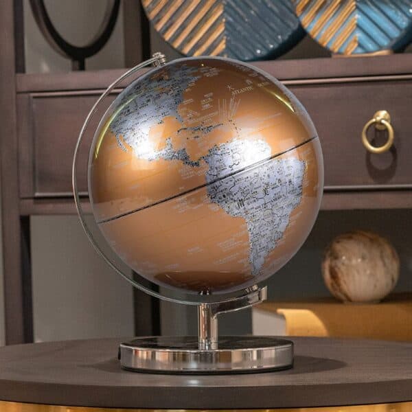 Globe Terrestre - sur Pied Lumineux