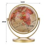 Globe Terrestre Vintage - Anglais
