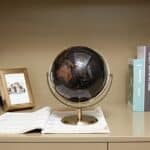 Globe Terrestre Vintage - Sur Pied