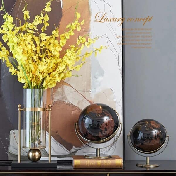 Globe Terrestre Vintage - Sur Pied