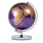 Globe Terrestre - Violet