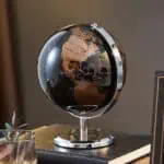 Globe Terrrestre - Noir et Or