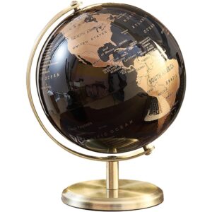 Globe Terrrestre - Noir et Or