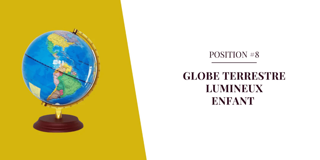 Les 10 Meilleurs Globe Terrestres Lumineux (2025)
