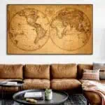 Mappemonde Ancienne - Globe