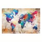 Mappemonde - Colorée