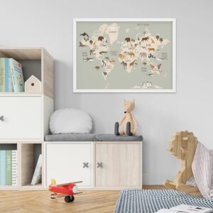 Mappemonde - Éducative