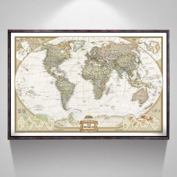 Mappemonde - Globe Terrestre Ancien