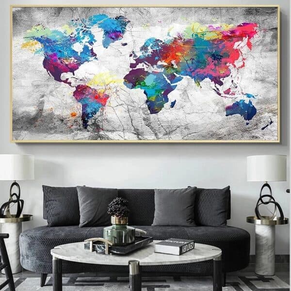 Mappemonde - Moderne