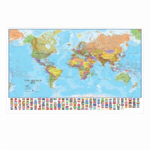Mappemonde Murale - Enfant