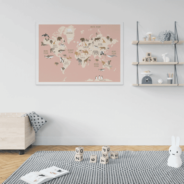 Mappemonde - pour Enfant