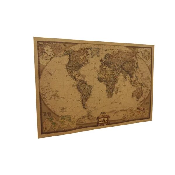 Mappemonde - Style Ancien