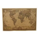 Mappemonde - Style Ancien