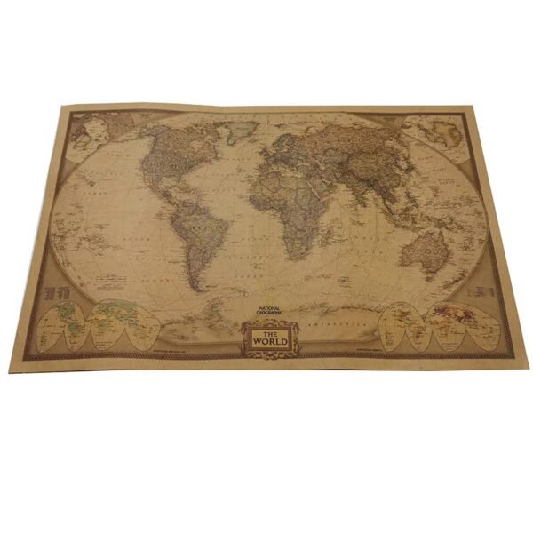 Mappemonde - Style Ancien