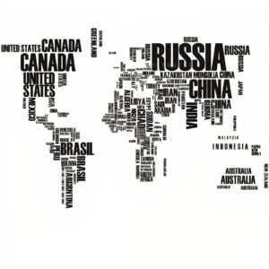 Stickers - Pays du Monde