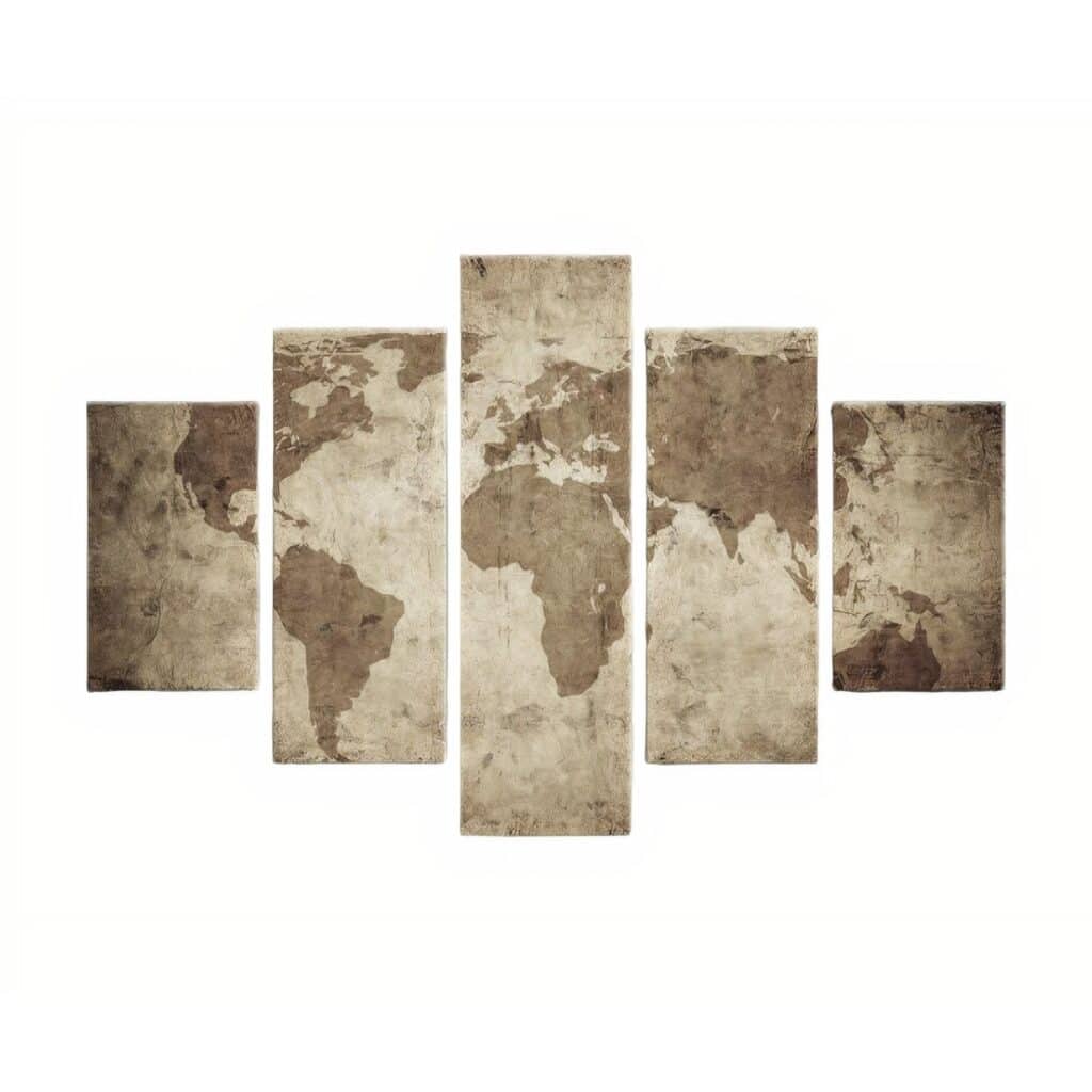Tableaux Carte du Monde - Ancienne