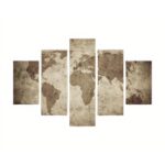 Tableaux Carte du Monde - Ancienne