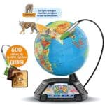 VTech Genius XL – Globe Vidéo interactif avec écran vidéo électronique éducatif