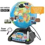 VTech Genius XL – Globe Vidéo interactif avec écran vidéo électronique éducatif