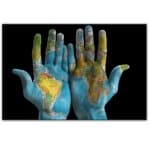 Tableau Carte du Monde - Murale